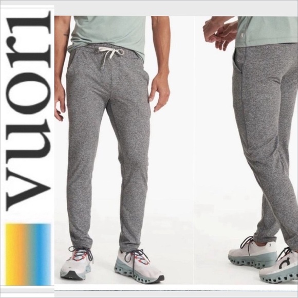 Vuori Ponto Performance Pants Gray Size XL - Picture 1 of 8